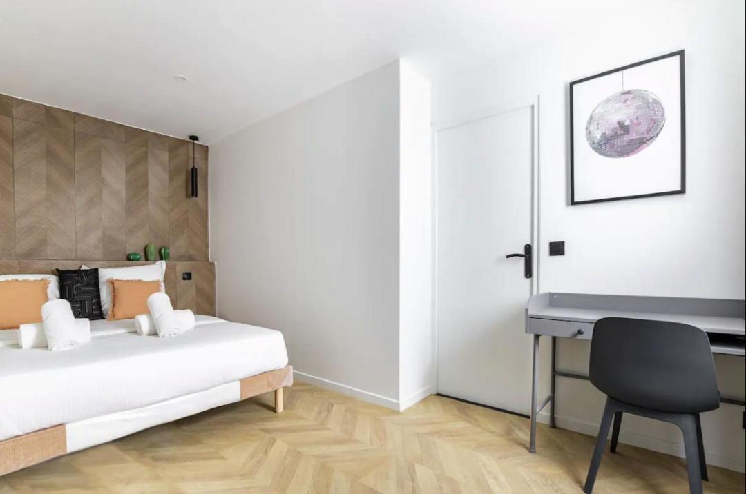 Chapelle/Ordener : Magnifique Appartement 1Br/4P Paris Exterior foto